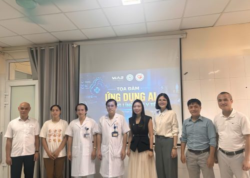 VLAB Innovation tiếp tục đồng hành cùng các bệnh viện thúc đẩy ứng dụng AI trong y tế