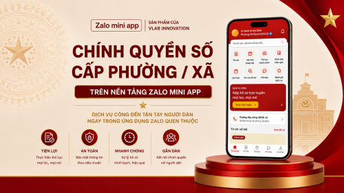 VLAB Innovation kiến tạo giải pháp Chính quyền số trên nền tảng Zalo Mini App