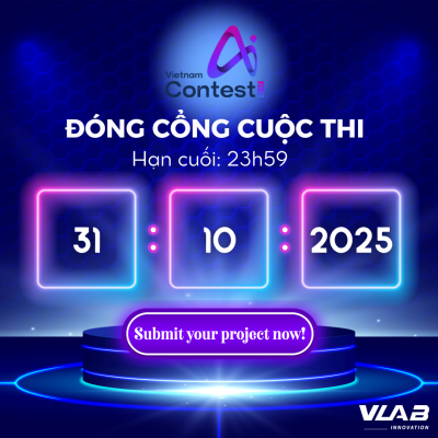 Vietnam AI Contest 2025 chính thức đóng cổng nhận bài vào ngày 31/10/2025